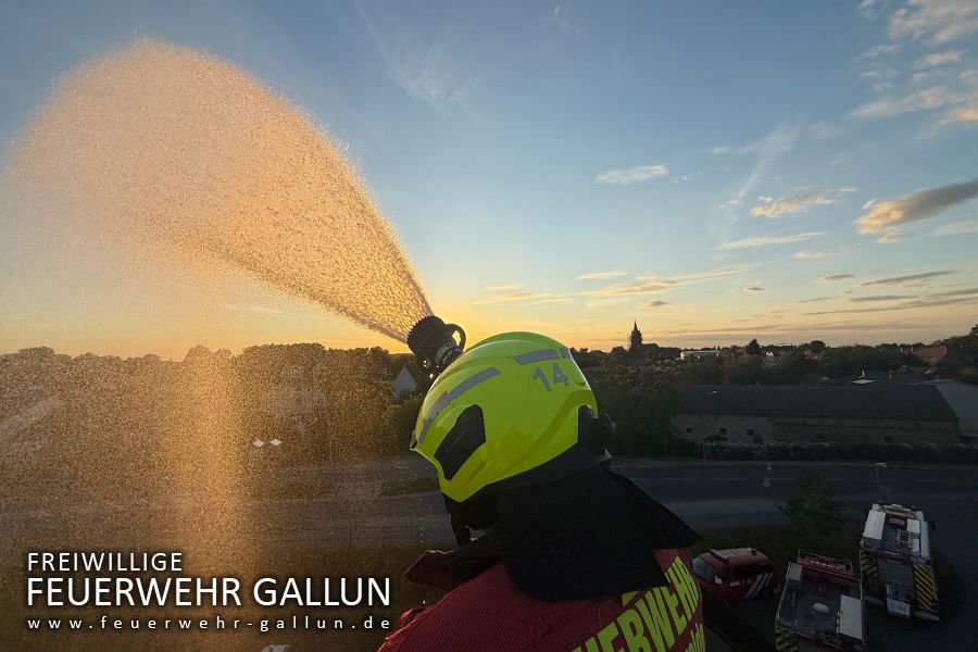 Ausbildung mit der Feuerwehr Mittenwalde
